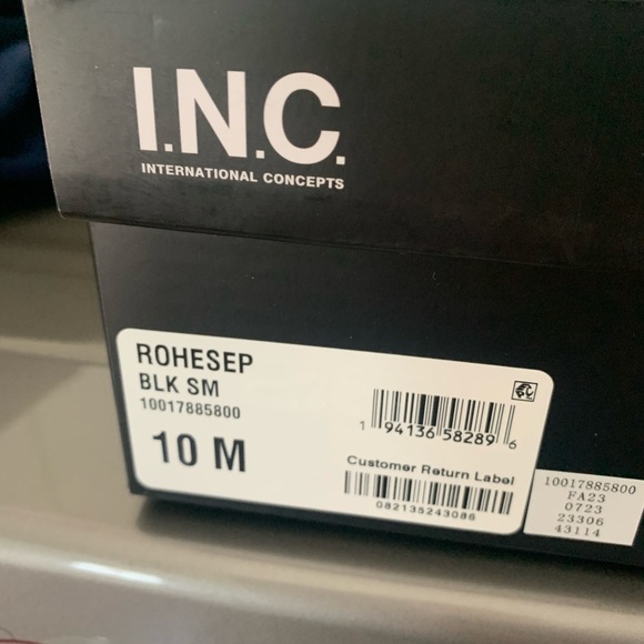 INC International Boots.‼️ ROHESEP
BLK SM
10 M - Picture 7 of 8